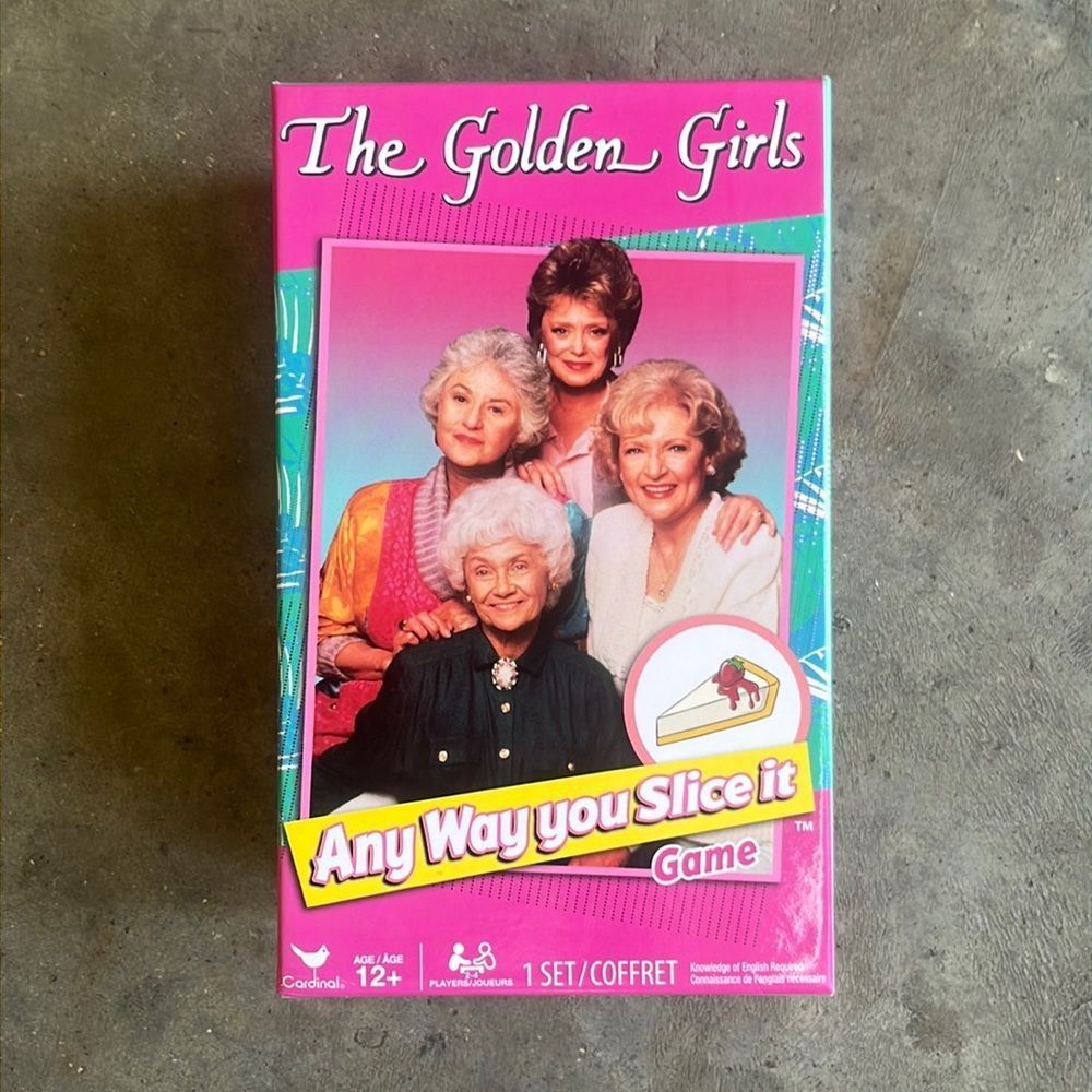 The Golden Girls Board game “any way you slice it” game